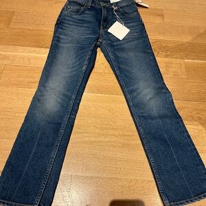 B Sides Field Mid Kick Jeans in Mabel Vintage wash